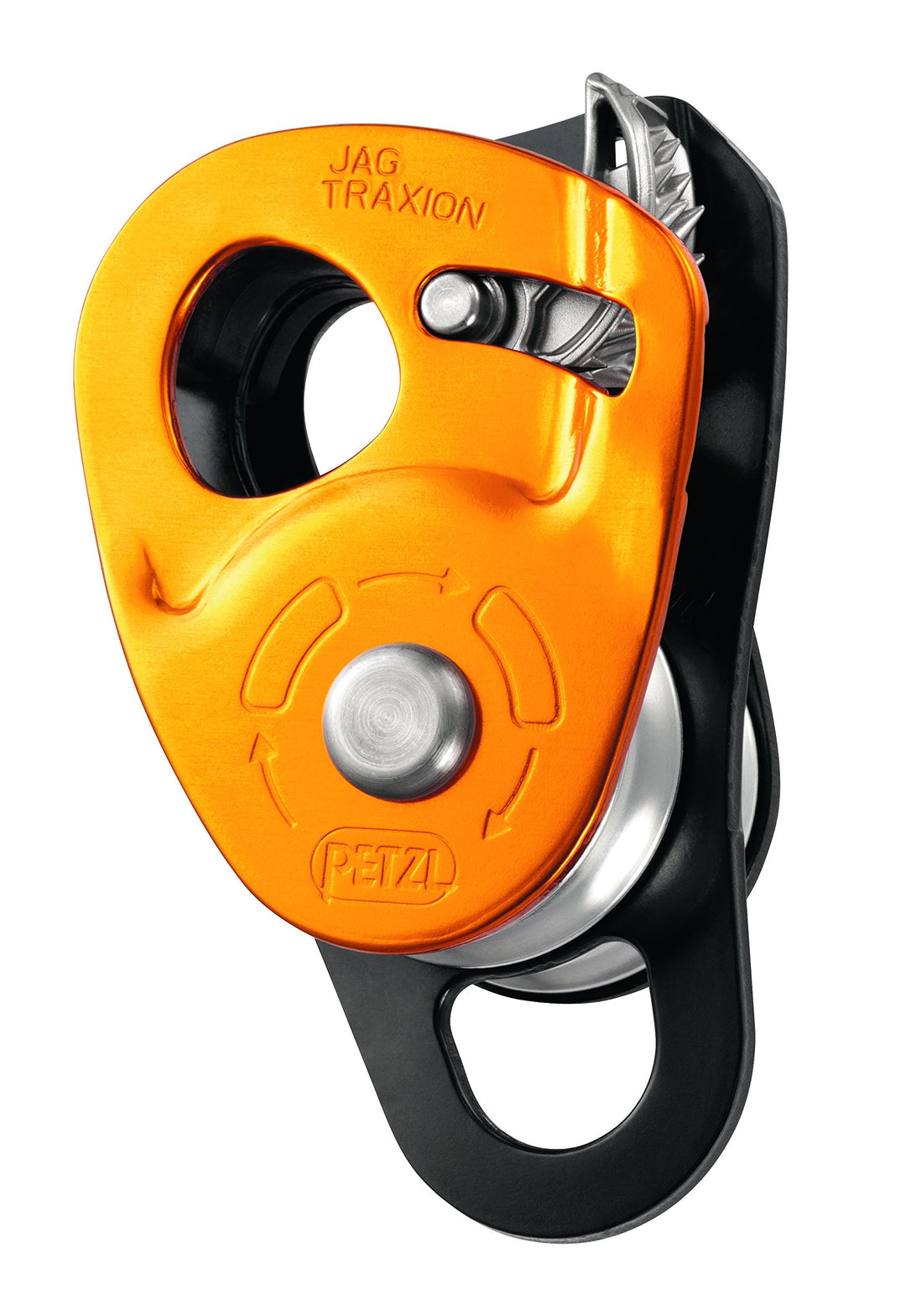 PETZL P54 JAG Traxion PRG Capture Pulley, Yellow,Uni