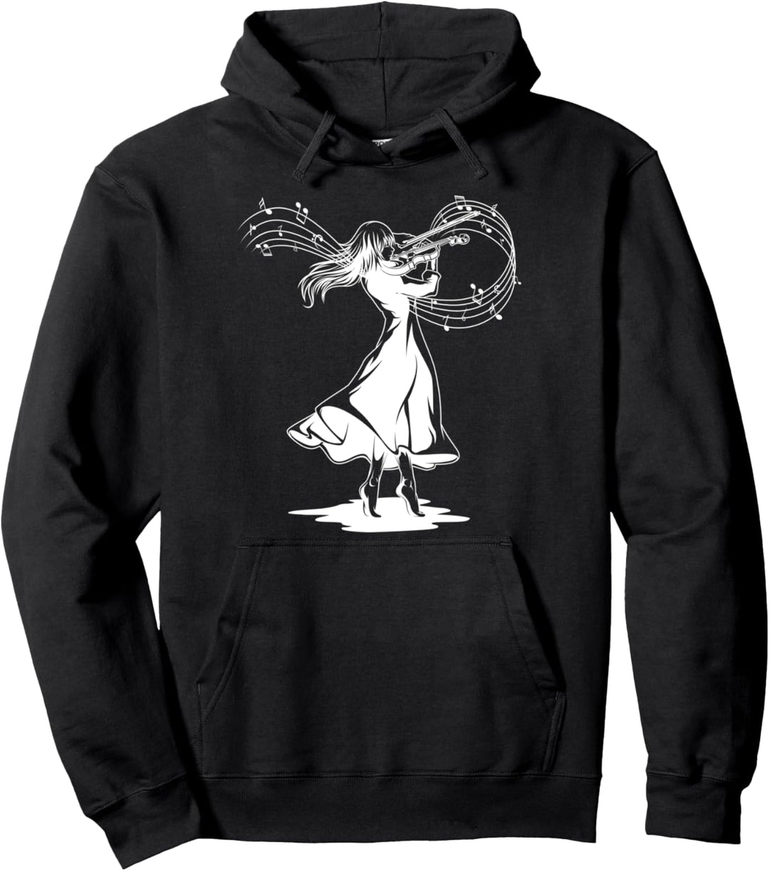 Geige Violine Orchester Violinistin Geigenspielerin Geschenk Pullover Hoodie