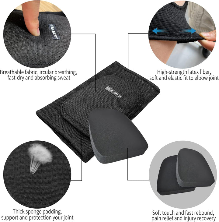 EULANT Kinder Kompression Arm Ärmel, Sport Arm Warmer Für Kinder, Ellenbogenschoner mit Hoher Elasti