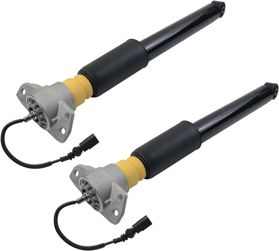 Huiruhy 2x Luftfederbein Stossdämpfer hinten kompatibel mit A6 C7 A7 4G Sportback Elektronisch 4G061