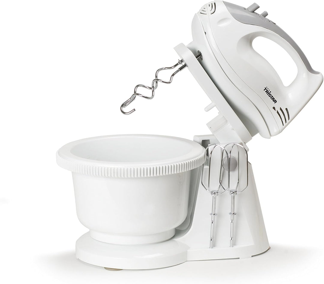 Tristar MX-4152 handmixer, Kunststoff, Weiss
