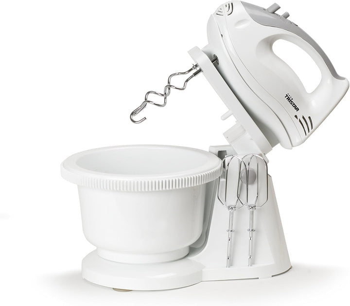 Tristar MX-4152 handmixer, Kunststoff, Weiss