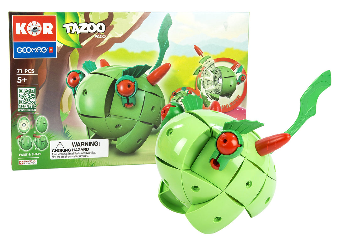 Geomag 602 - Kor Tazoo Paco, 71-teilig, Paco
