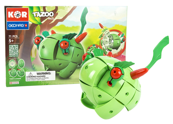 Geomag 602 - Kor Tazoo Paco, 71-teilig, Paco