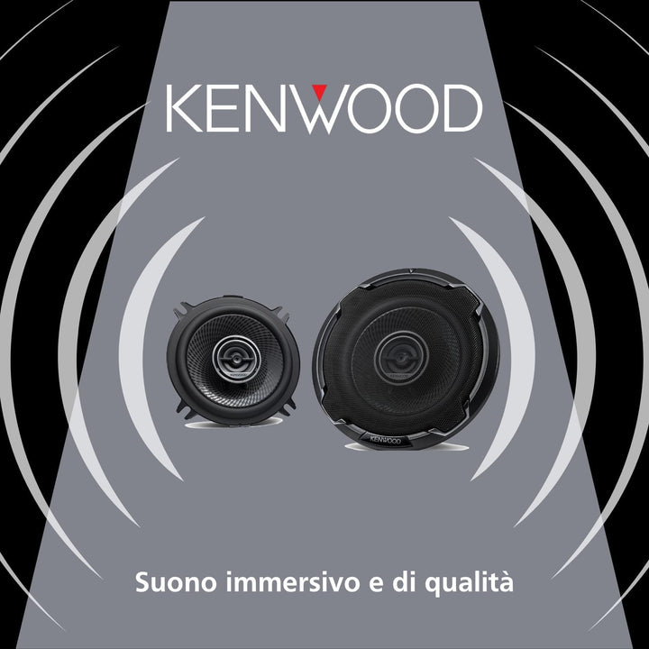 KENWOOD KFC-PS1396 Coaxial Speakers 2 Ways, 13cm, 320W, KFCPS1396, Schwarz, Schwarz