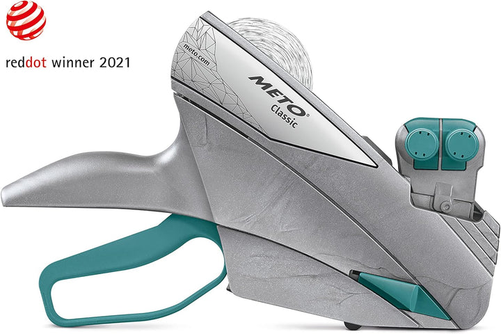 Meto Classic M Preisauszeichner Set – Preis, Rabatt (2-zeilig, 20-stellig, 26x16 mm Etiketten, sofor