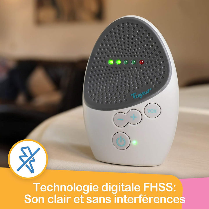 Tigex Easy Protect Babyphone, wiederaufladbares Babyphone mit Eco-Modus