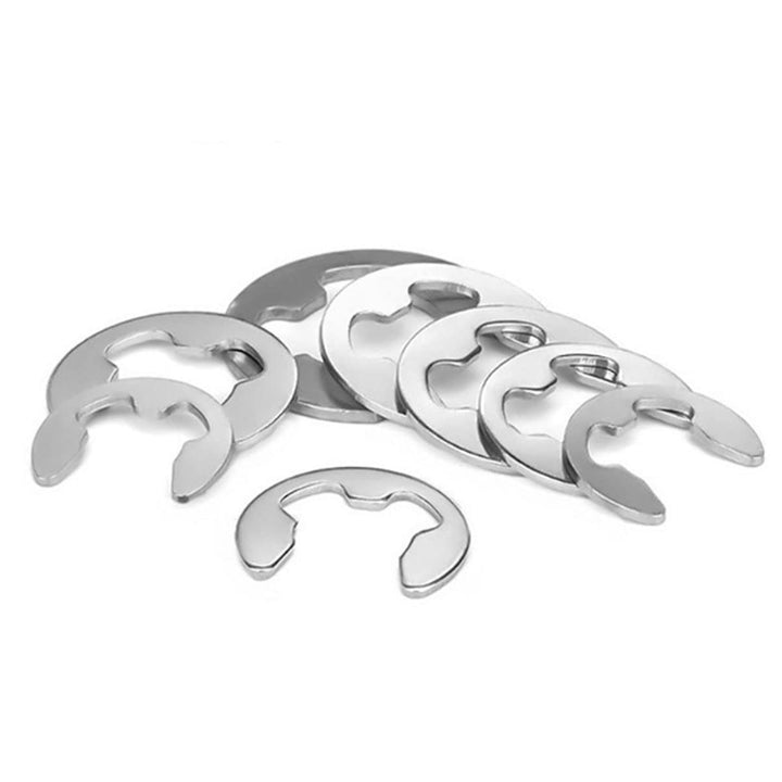 Michass 400 Stück Edelstahl E Clip Sicherungsring, E Clip Sprengring, Intern Sicherungsring, 13 Grös