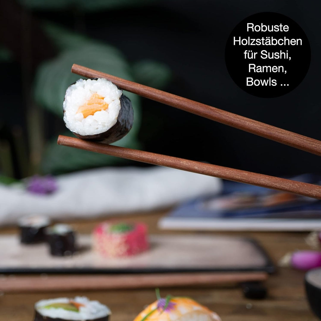 Moritz & Moritz VIDA 10-tlg. Sushi Geschirr Set für 2 Personen - Sushi Servierset mit 2x Sushi-Telle