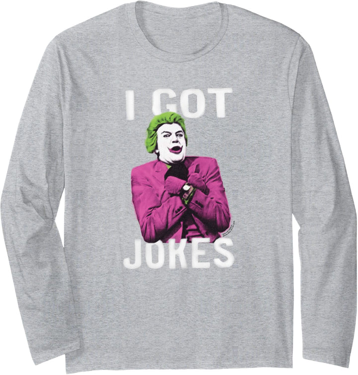 Batman Classic TV Series Joker Got Jokes Langarmshirt