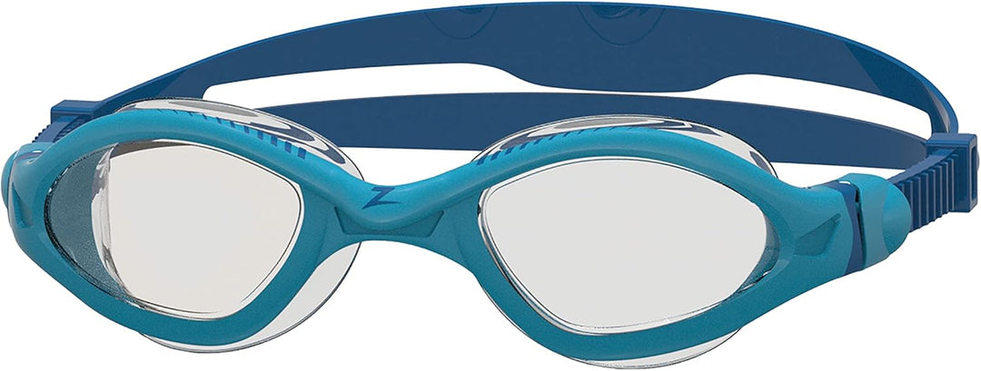Zoggs Unisex Tiger Lsr+ Spiegel Schwimmbrille für Erwachsene Einheitsgrösse Blau/Blaues Reef/Transpa