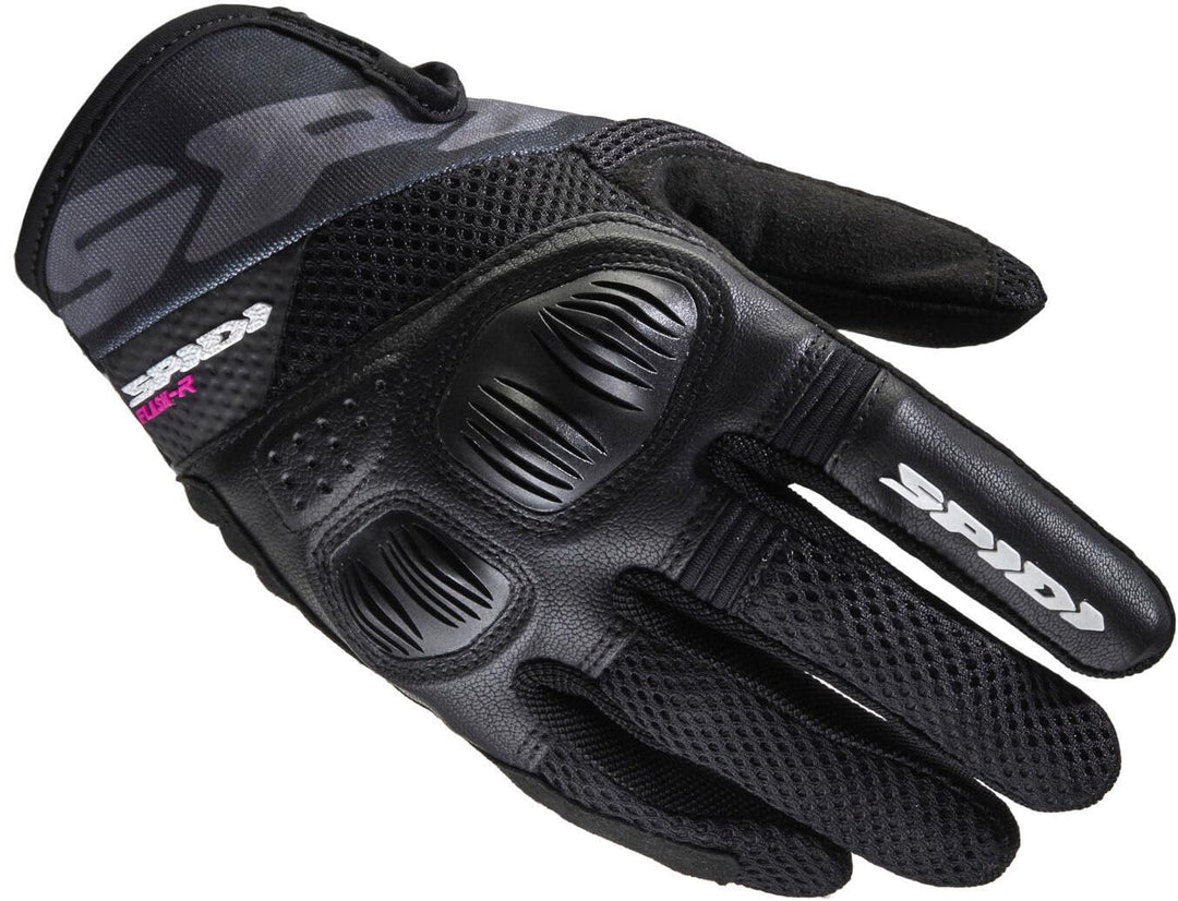 SPIDI, Flash-R Evo Lady, Guanti Moto per Donna, Protettivi e Resistenti, Guanti Moto Estivi Impermea