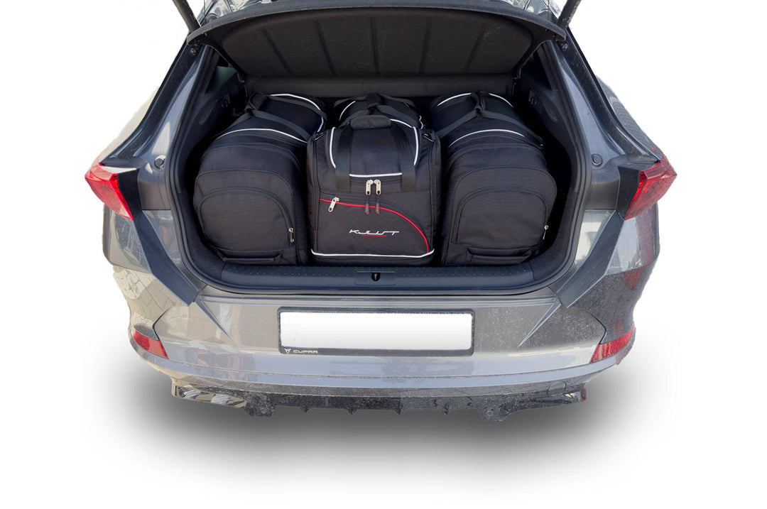 KJUST Dedizierte Reisetaschen 4 stk kompatibel mit CUPRA FORMENTOR PHEV I 2021+