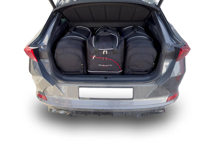KJUST Dedizierte Reisetaschen 4 stk kompatibel mit CUPRA FORMENTOR PHEV I 2021+