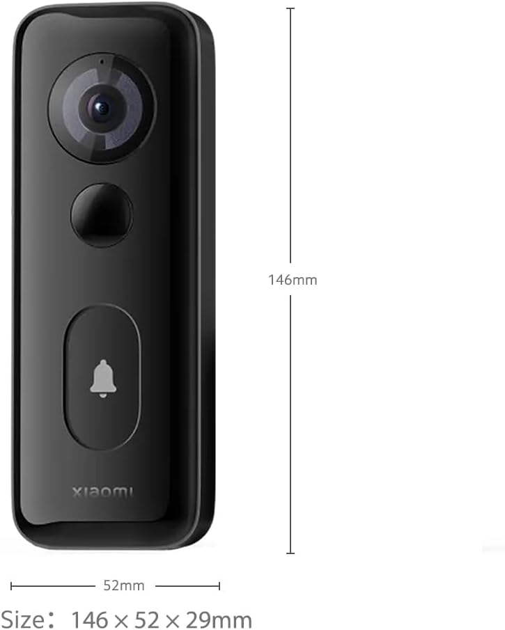 Xiaomi Mi Smart Doorbell 3S Black EU BHR7068GL