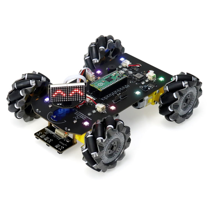 Freenove Mecanum Wheel Car Kit for Raspberry Pi Pico (Included) (Compatible with Arduino IDE), Dot M