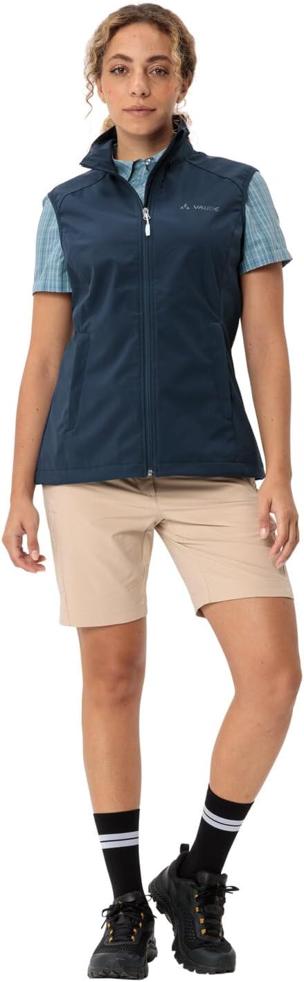 VAUDE Women's Hurricane Vest III 34 dark sea, 34 dark sea