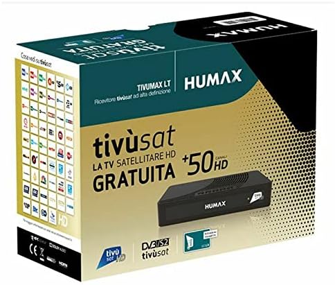 Humax TIVUSAT TIVUMAX LT HD-3801S2 Digitaler Satelliten-Receiver