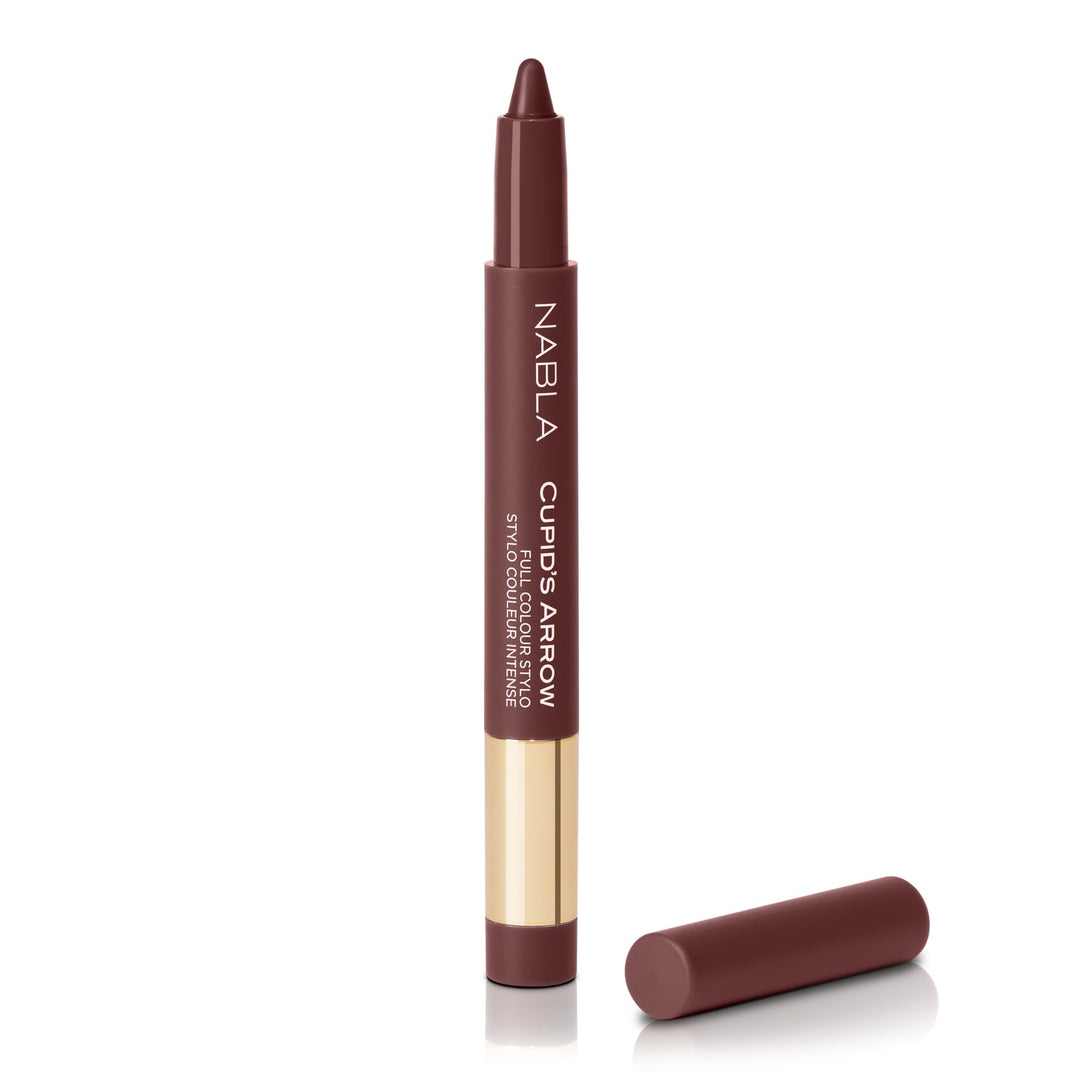 NABLA Cupid's Arrow Longwear Stylo, Maroon | Langhaftender und hochpigmentierter Stift | Eyeliner, L
