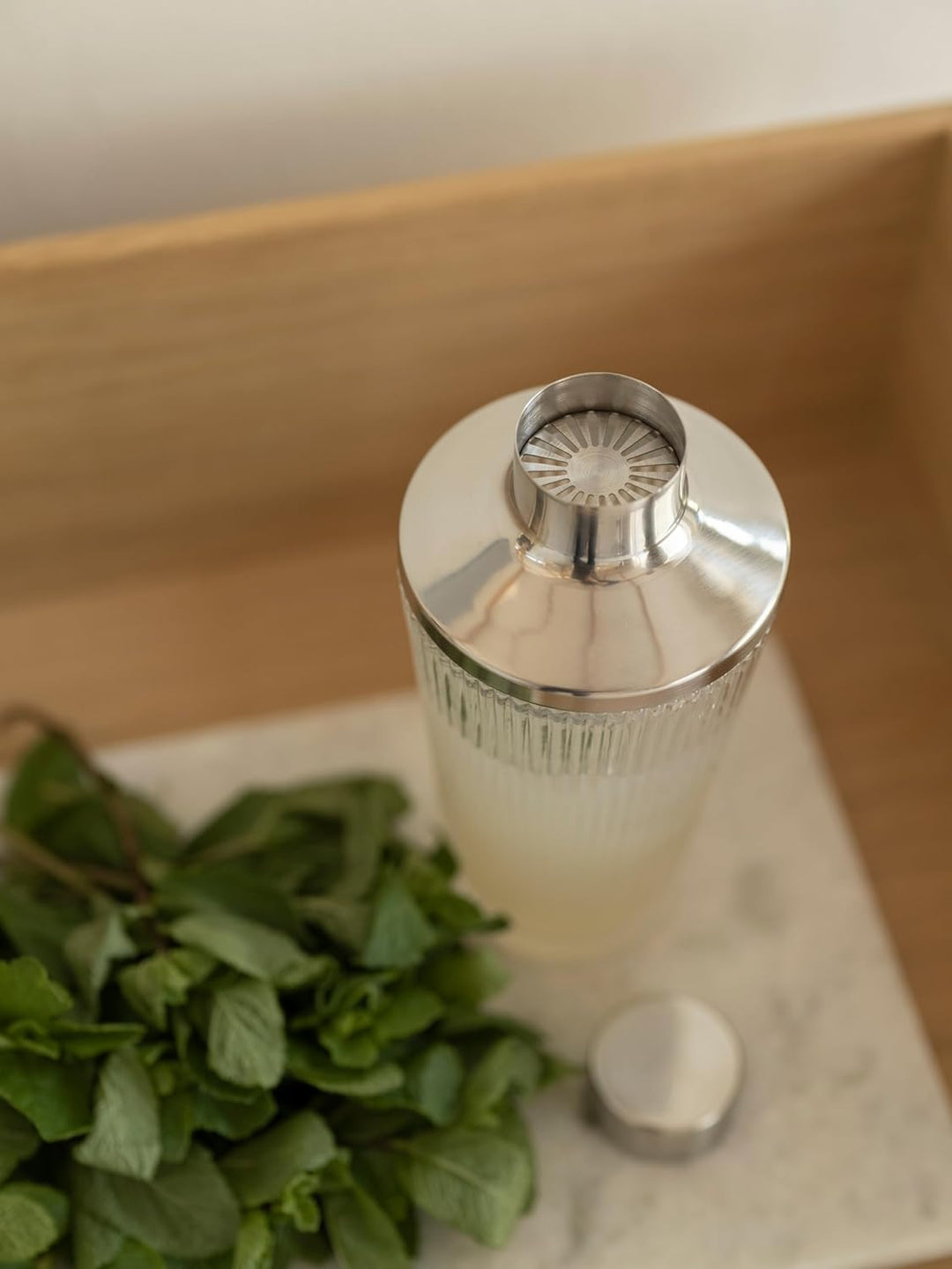 Stelton Pilastro Cocktail Shaker clear