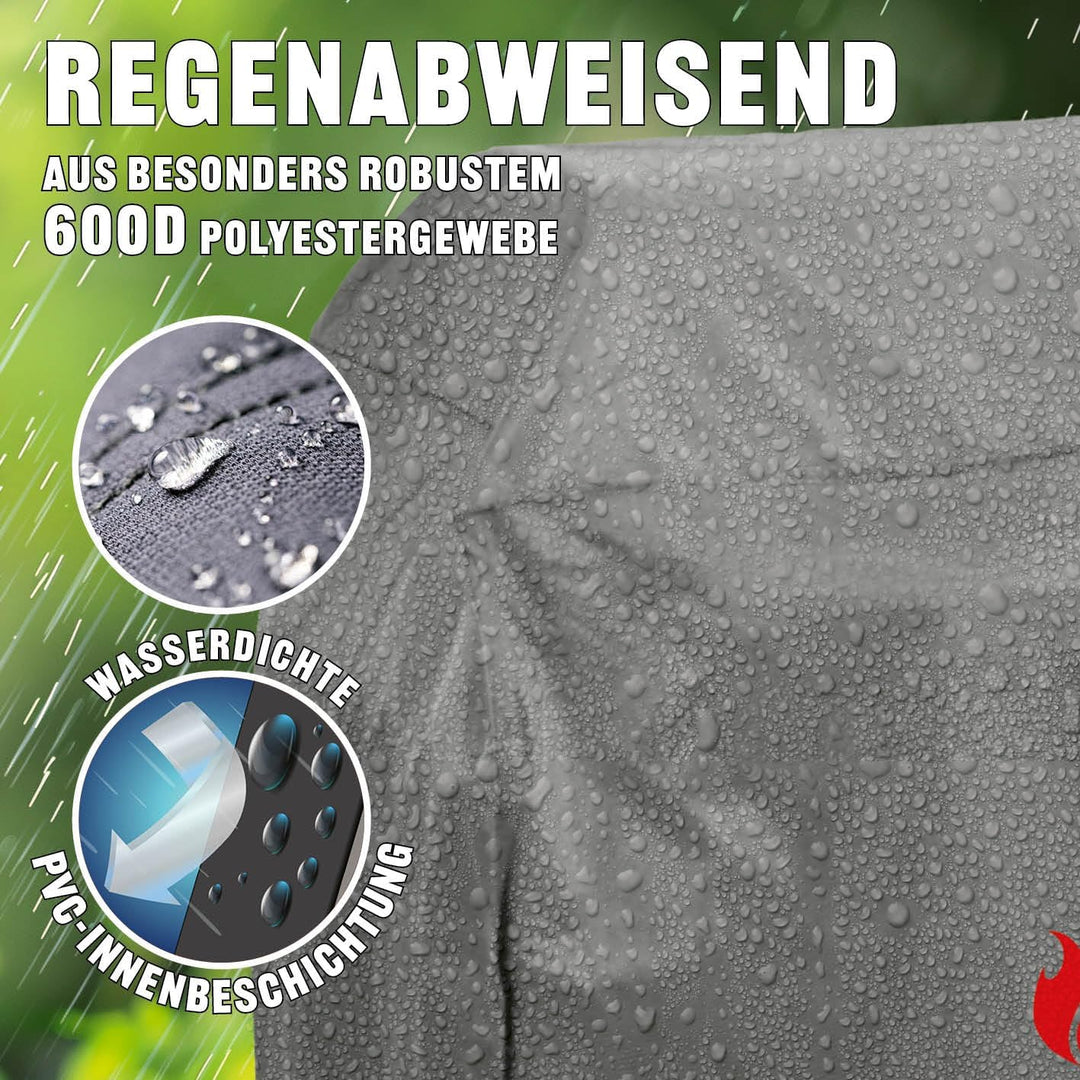 Landmann Premium Wetterschutzhaube | Aus robustem Polyestergewebe & Wasserdicht | UV-beständig, Atmu