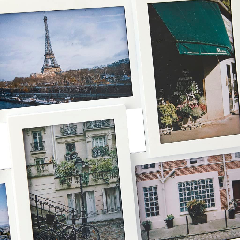balvi Fotorahmen Isernia Weiss Fassungsvermögen: 6 Fotos Fotogrösse: 10 x15 cm Zum Aufstellen oder z