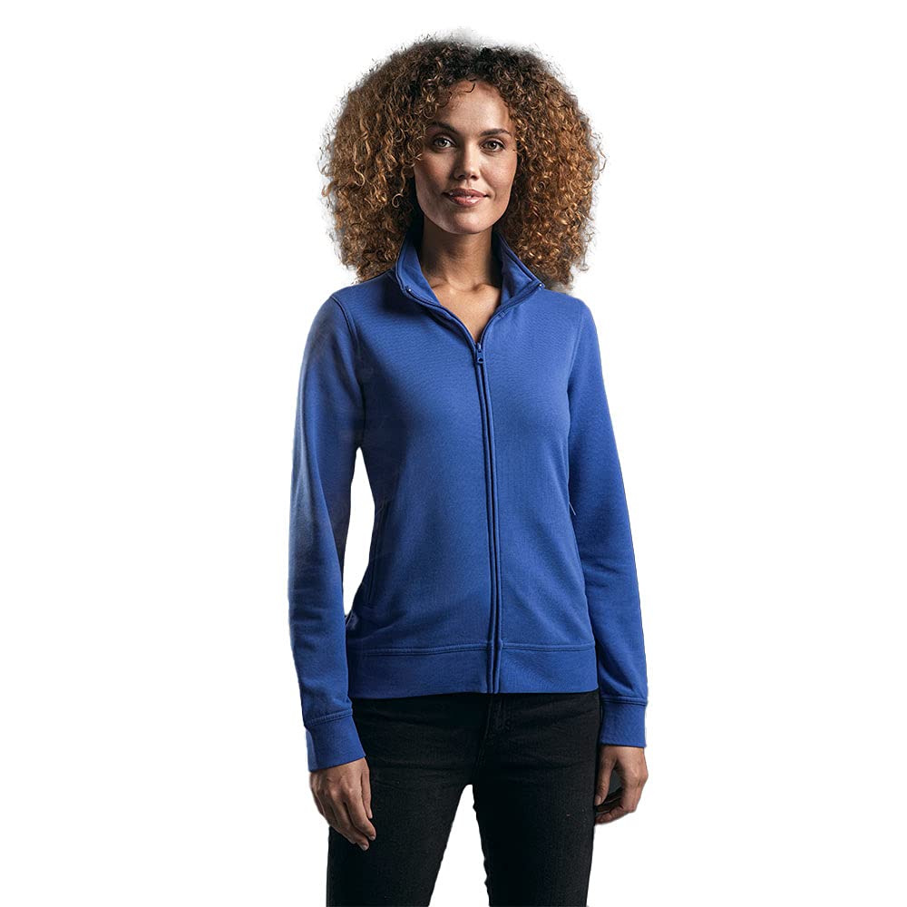 EXCD Sweatjacke Damen, Kobaltblau, XL