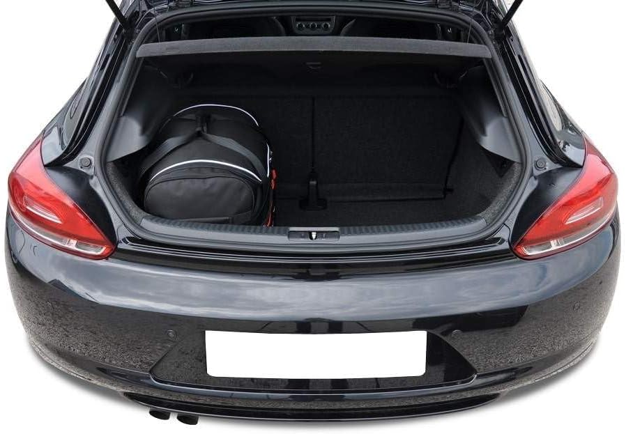 KJUST Dedizierte Reisetaschen 4 stk kompatibel mit VW SCIROCCO III 2008-2017