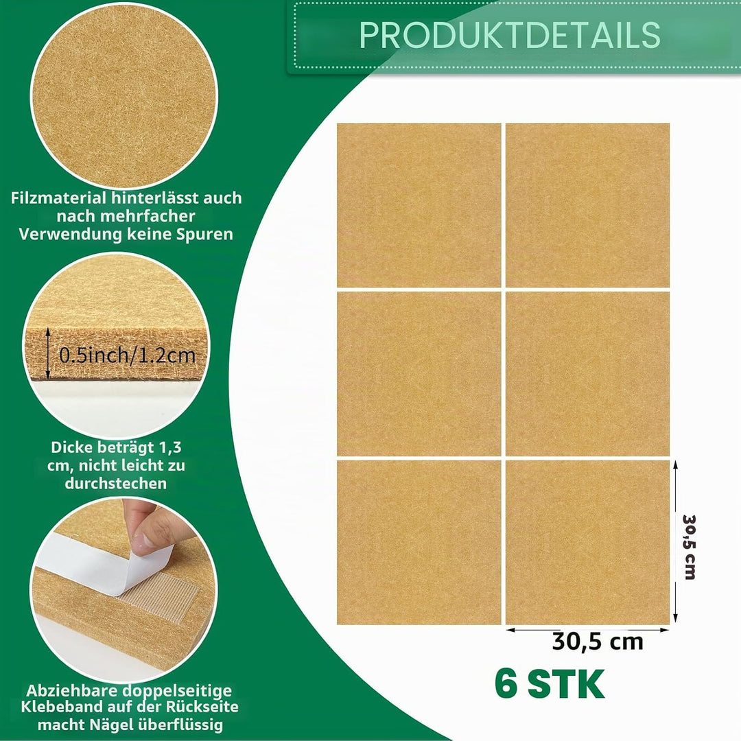 Dartscheibe Wandschutz Filz Dartscheibe Wandschutz selbstklebend gespleisste Wand Surround Board Dar