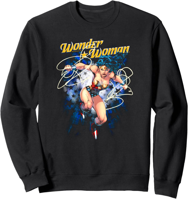 Wonder Woman Starburst Sweatshirt