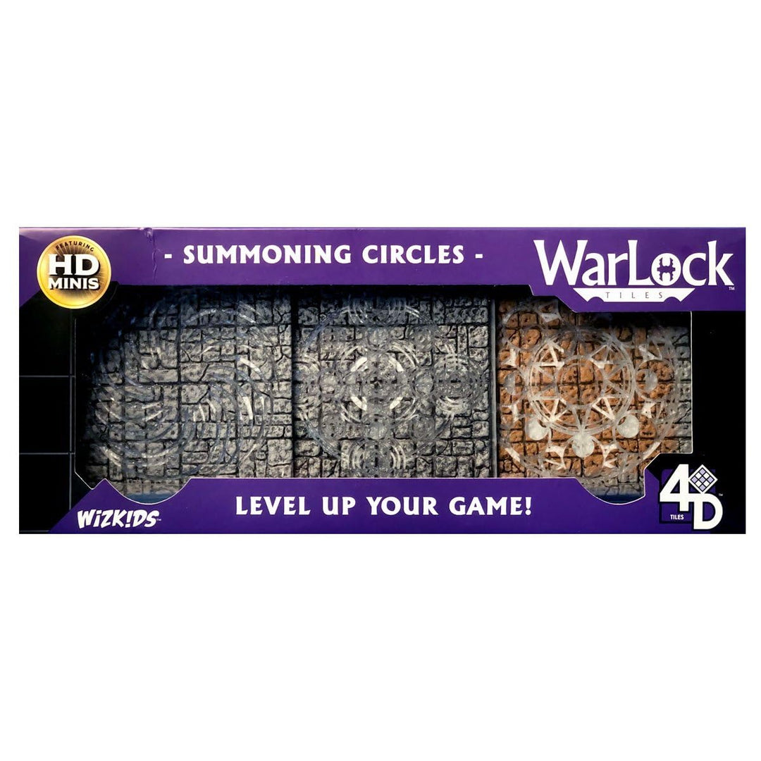 Wizkids Games WZK16507 Zubehör WarLock Tiles: LED-Beschwörungskreise, WarLock Tiles: LED-Beschwörung
