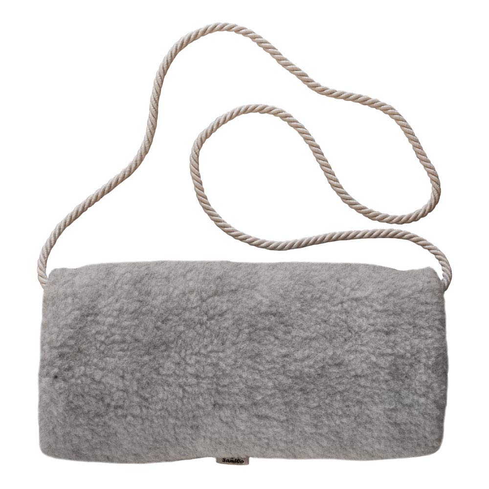 SamWo, Schafwoll-Muff aus natürlicher Merino Schurwolle vom lebenden Schaf