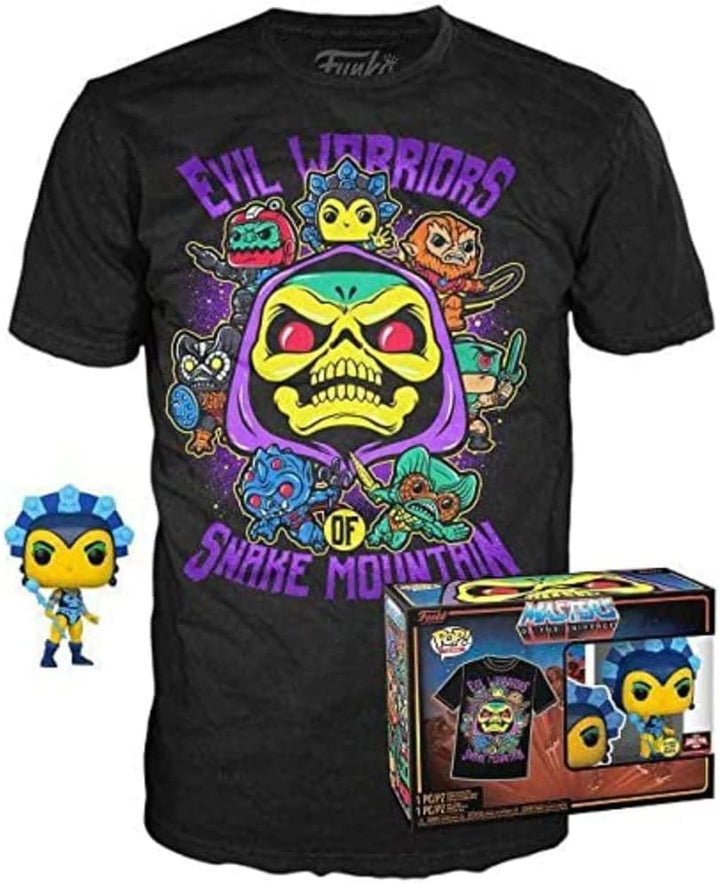 Funko Pop! & Tee: Motu - Evil Lyn - Leuchtet Im Dunkeln - Extra Large - (XL) - Masters of The Univer