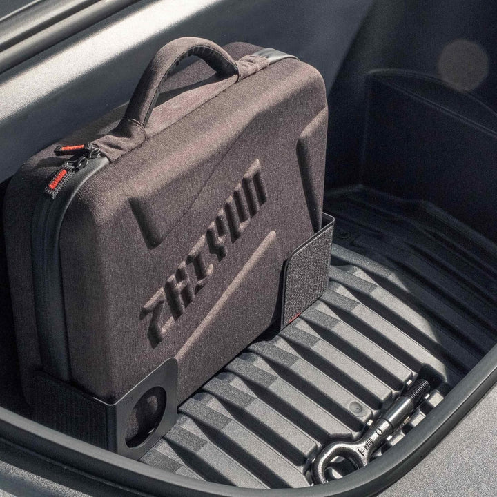 NOOK für TESLA MODEL Y, MODEL 3 - 4x Kofferraum &amp; Frunk Organizer - Premium Gepäckfixierung Set - Te