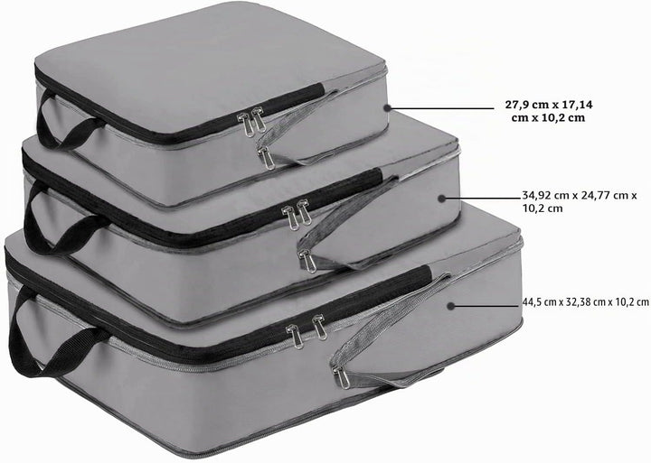 Eono Komprimierbaren Packwürfeln zur Organisation Ihres Reisegepäcks, Compression Packing Cube, Pack