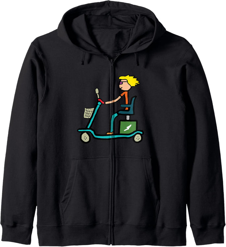 Elektromobil-Roller Kapuzenjacke