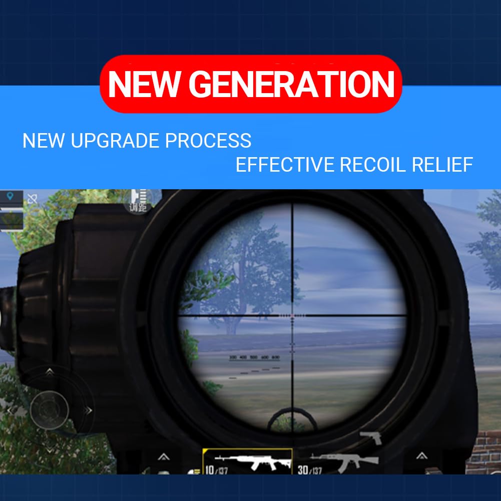 Ozkak PUBG Mobile Controller Trigger Schnellfeuer Rapide Fire 5 Stufen L1R1 L2R2 4 Auslöser Handy fü