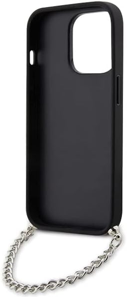 Karl Lagerfeld KLHCP14XSACKLHPG Hülle für iPhone 14 Pro Max 6.7" Silber hardcase Saffiano Monogram C