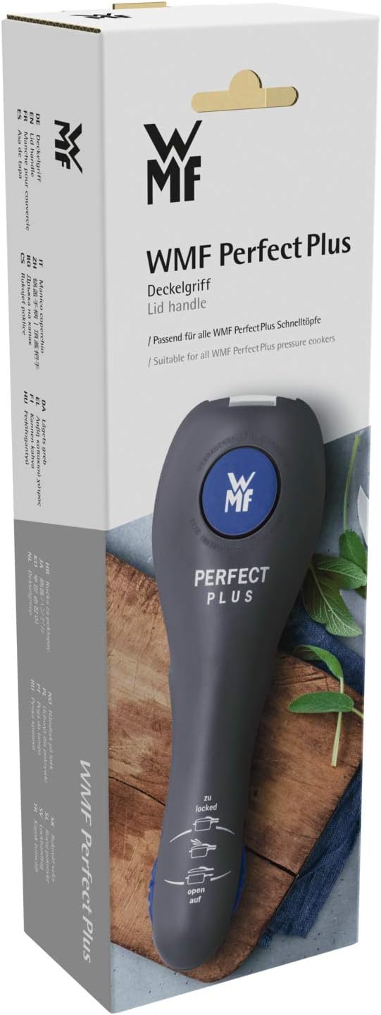 WMF Perfect Plus Ersatzteil Deckelgriff, komplett für Schnellkochtopf-Deckel 2,5l, 3l 4,5l, 6,5l, 8,