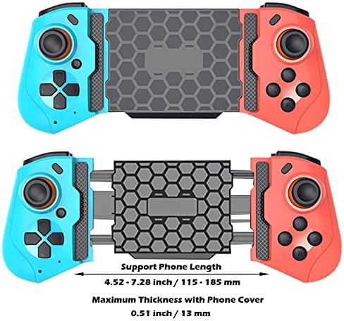 MFi Wireless Game Controller, Megadream iOS Mobile Gamepad Joystick für Phone 13, 13 Mini, 13 Pro Ma