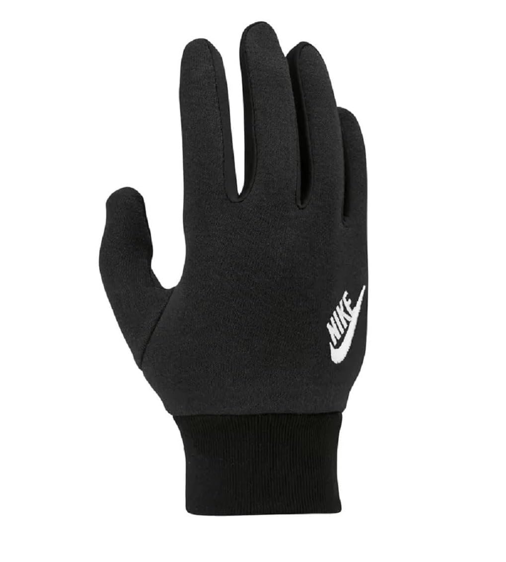 NIKE TG Club Fleece Gloves Handschuhe S Black/White, S Black/White
