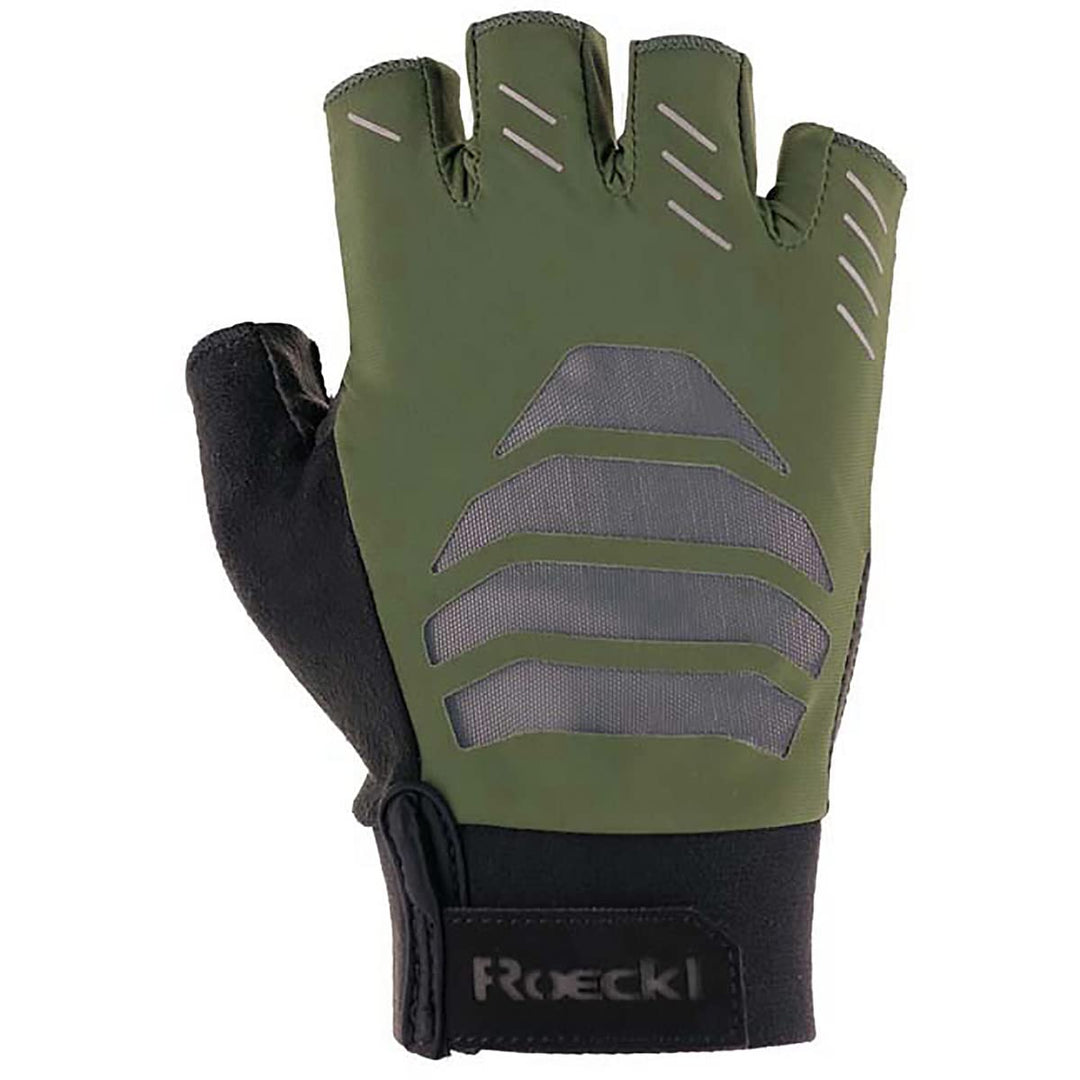 Roeckl Irai Fahrrad Handschuhe kurz grün 2024 6.5, 6.5