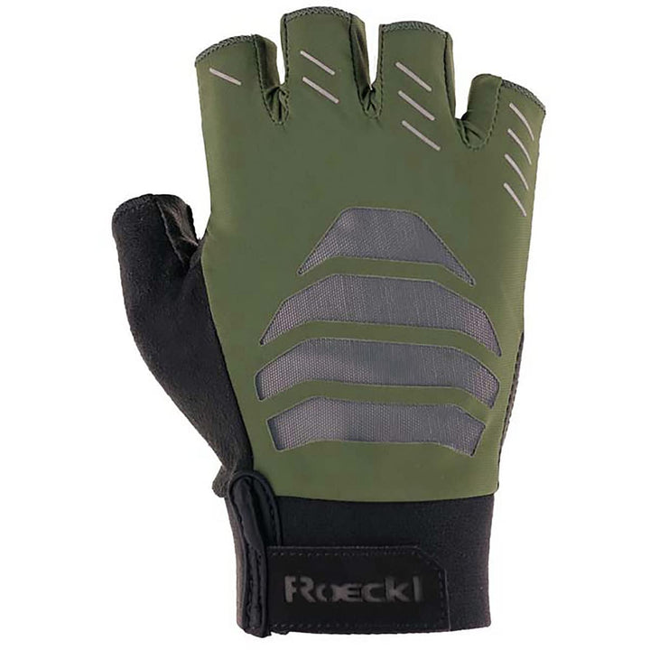 Roeckl Irai Fahrrad Handschuhe kurz grün 2024 6.5, 6.5