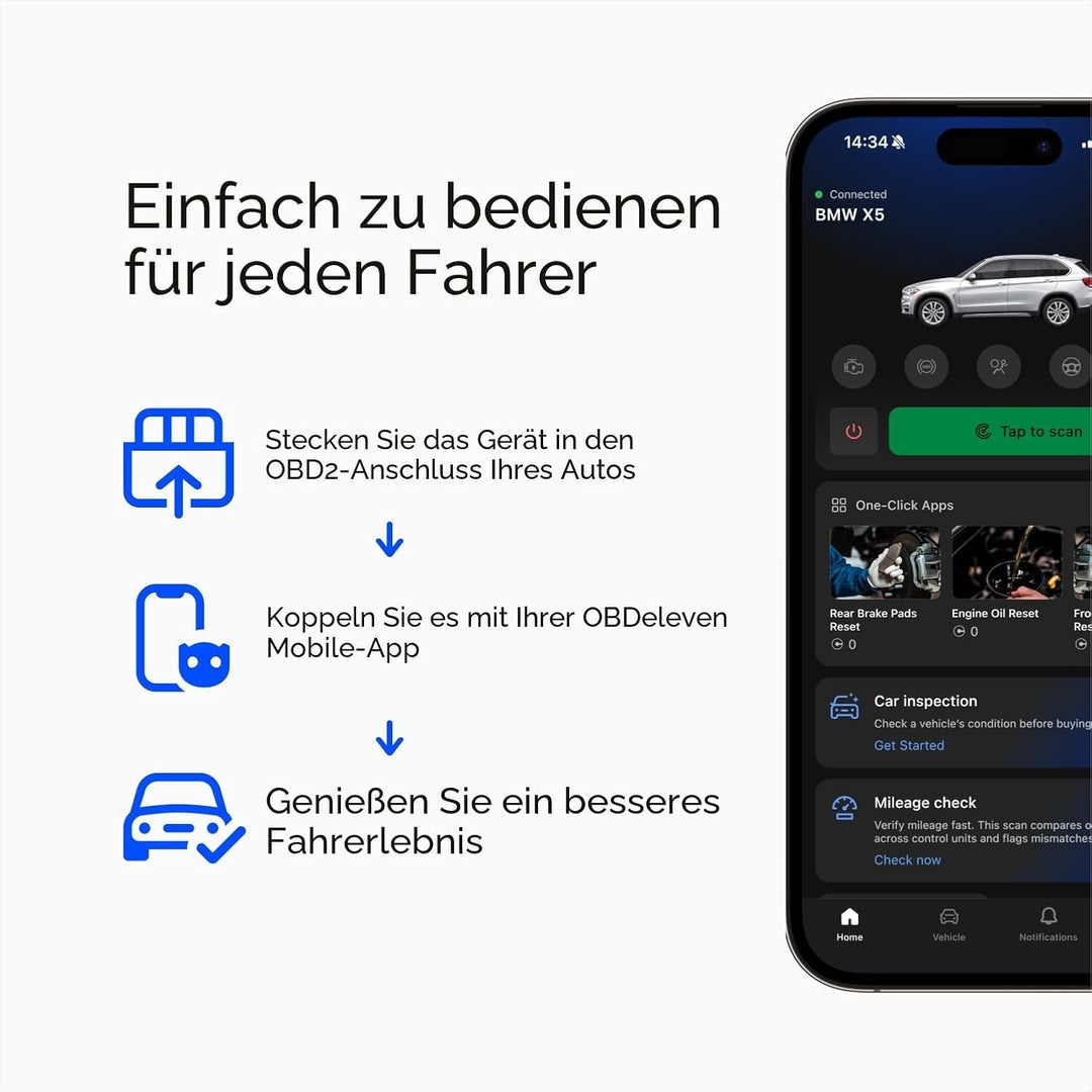 OBDeleven 3 Ultimate Edition: Professionelles OBD2-Diagnose-Scan-Werkzeug der nächsten Generation zu