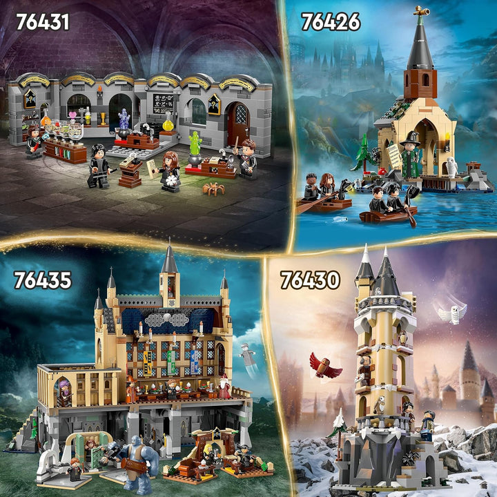 LEGO Harry Potter Aragog im Verbotenen Wald, Fantasy-Spielset mit Spinnen-Figur, Fabelwesen, 2 Minif