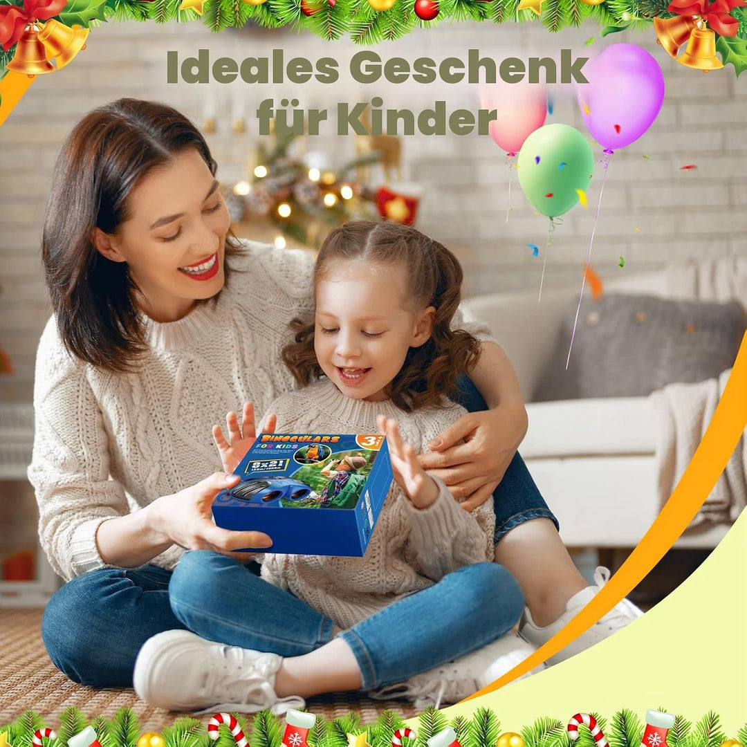 Dislocati Geschenke Mädchen 3-10 Jahre, Fernglas Für Kinder Weihnachten Geschenk Kinder Spielzeug Mä