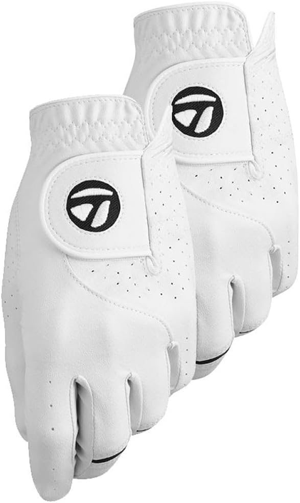 TaylorMade Stratus Tech Golfhandschuhe für Herren, 2 Stück medium/large(38-44) Beidhändig, medium/la