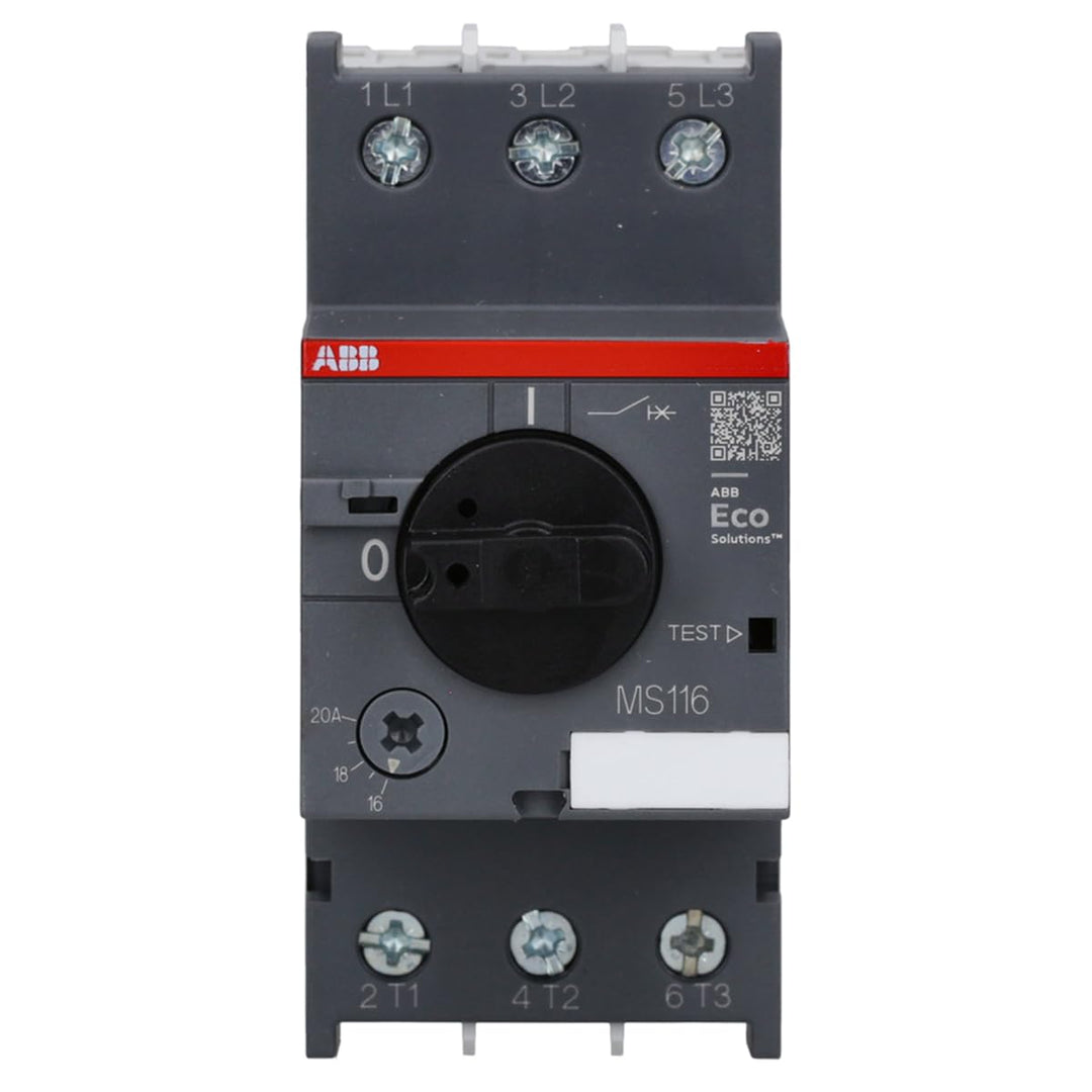 ABB Motorschutzschalter, 16 → 20 A 690 V ac 97.8mm x 45mm