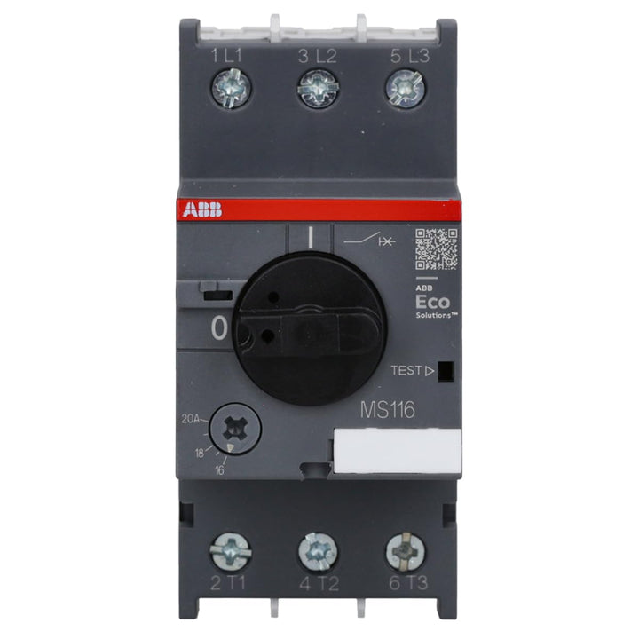 ABB Motorschutzschalter, 16 → 20 A 690 V ac 97.8mm x 45mm
