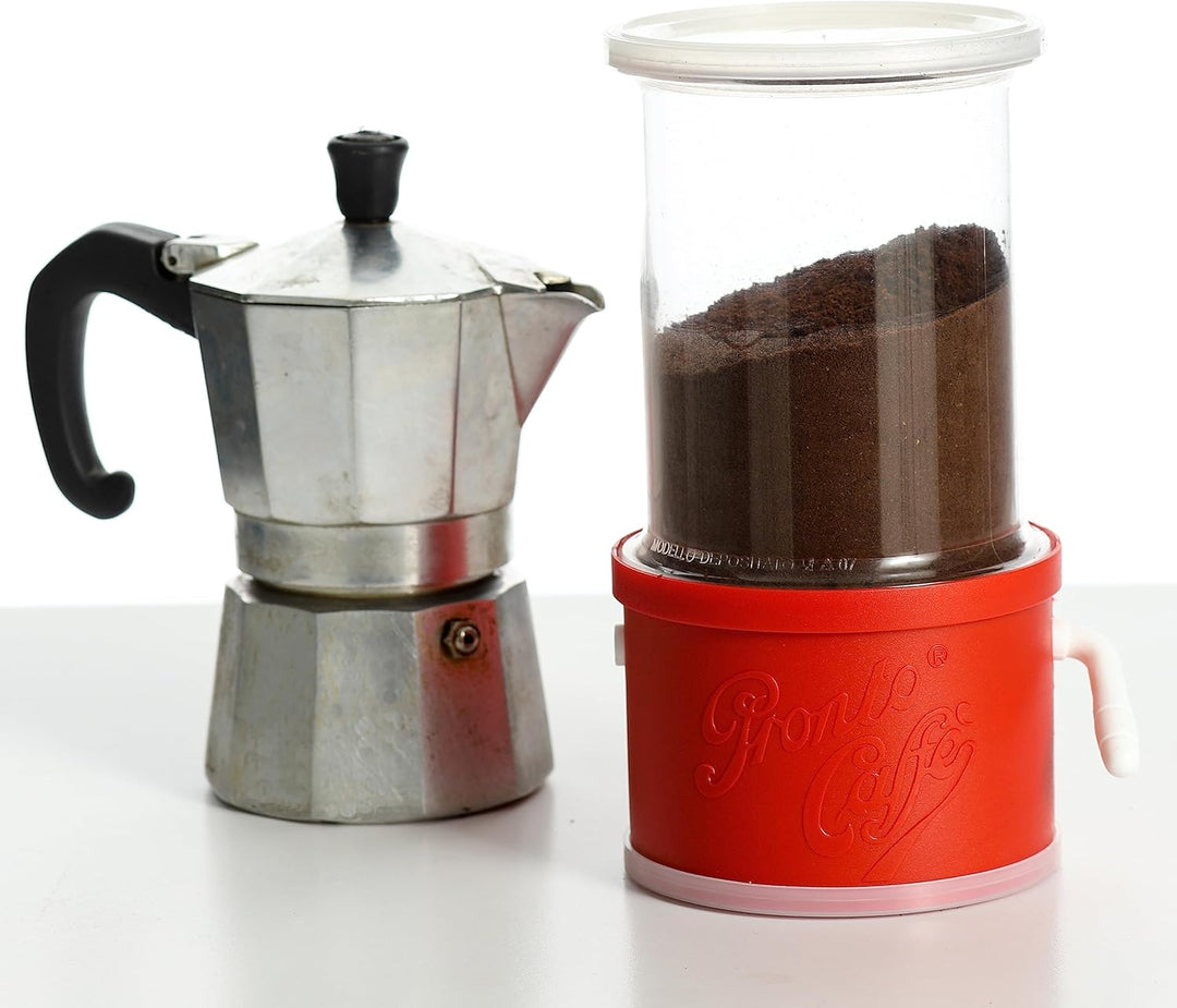 Lavatelli Prontocaffè, Kaffeedose, Kaffeedosierer und behälter, zur Aufbewahrung von Kaffee mit Spen